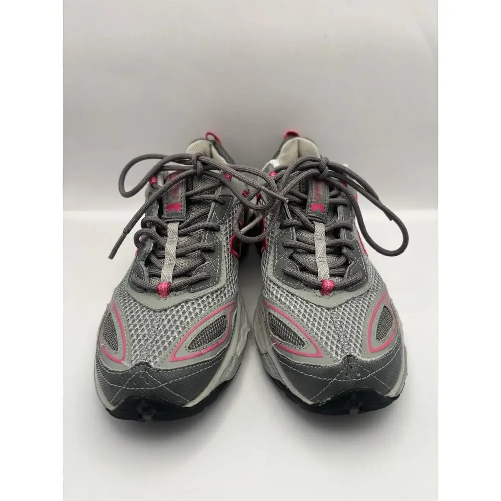 New Balance 621 All Terrain Gray And Pink Running Shoes Women Size 8.5